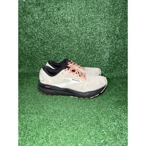 Brooks Ghost 16 Women Size 7 Black Peach Running Shoes Athletic Comfort Sneakers